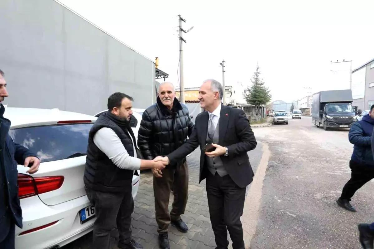 İnegöl Belediyesi\'nden Sanayi Bölgelerine Otopark Düzenlemesi