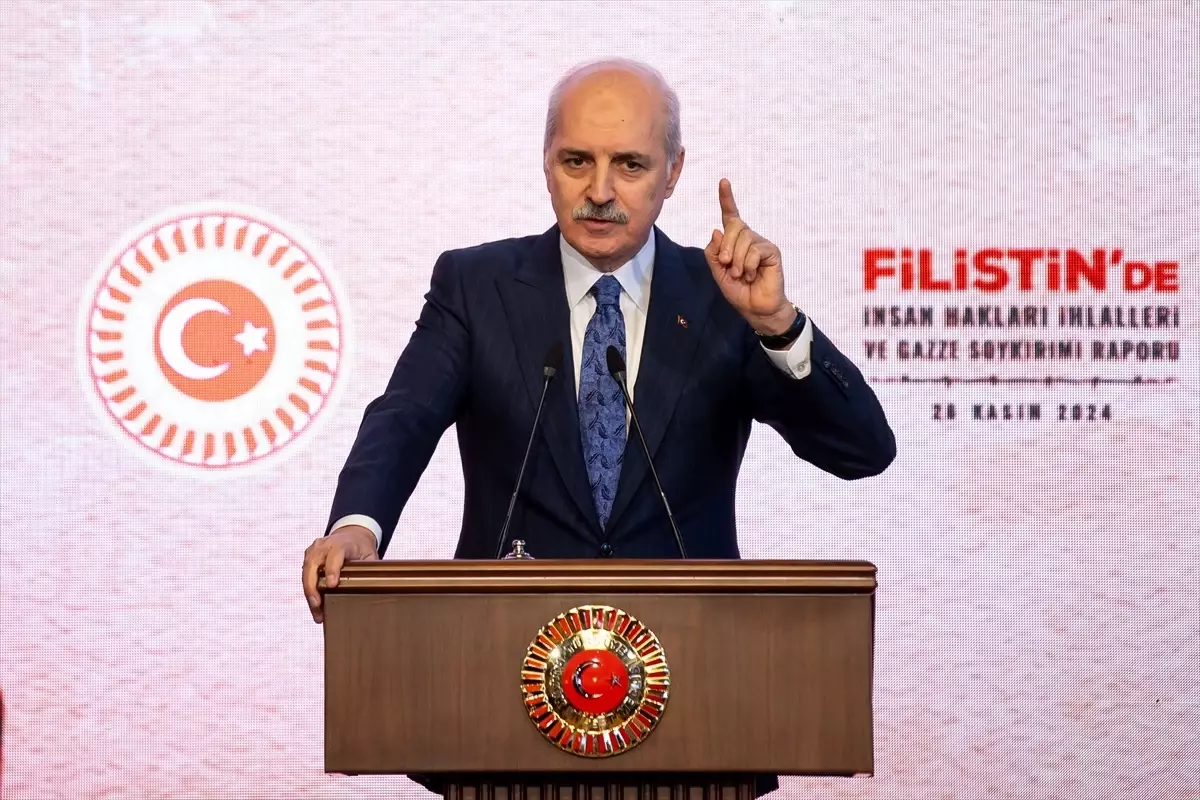 Kurtulmuş: Filistin davası milli meselemizdir