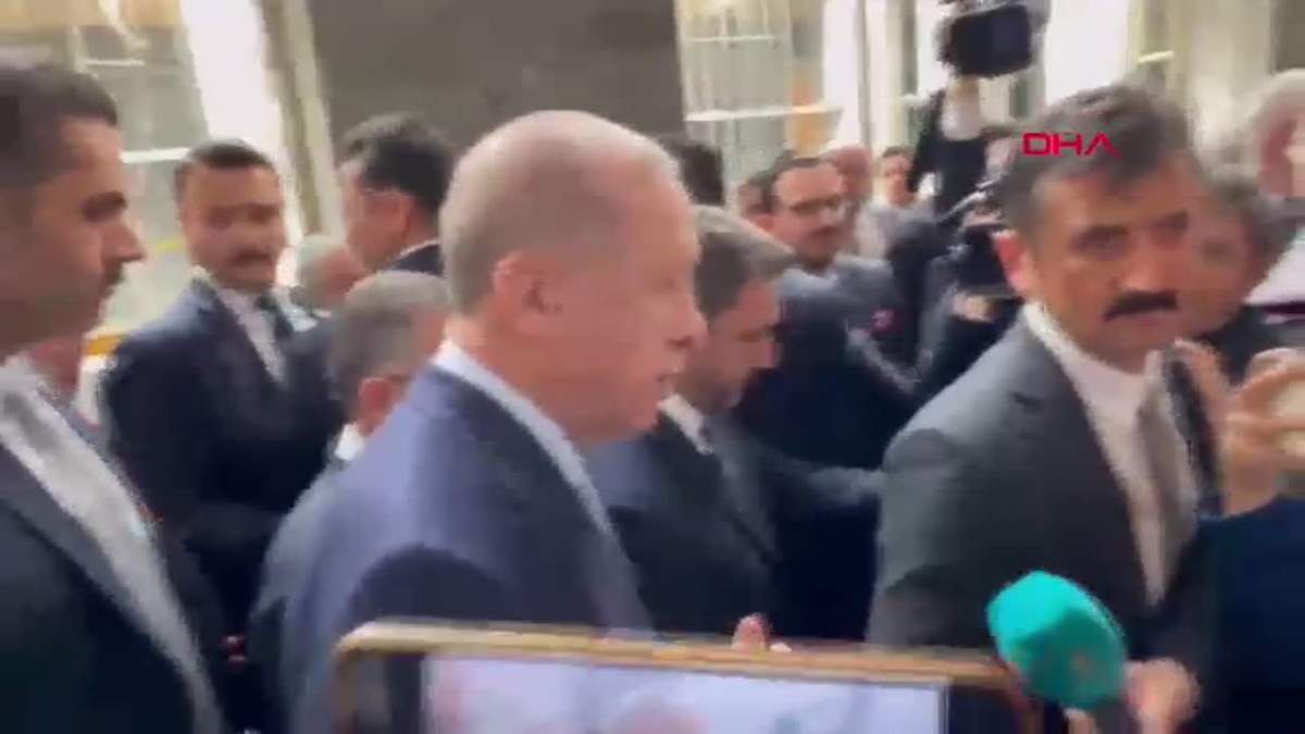 Cumhurbaşkanı Erdoğan, grup toplantısı ardından gazetecilerin sorularını yanıtladı