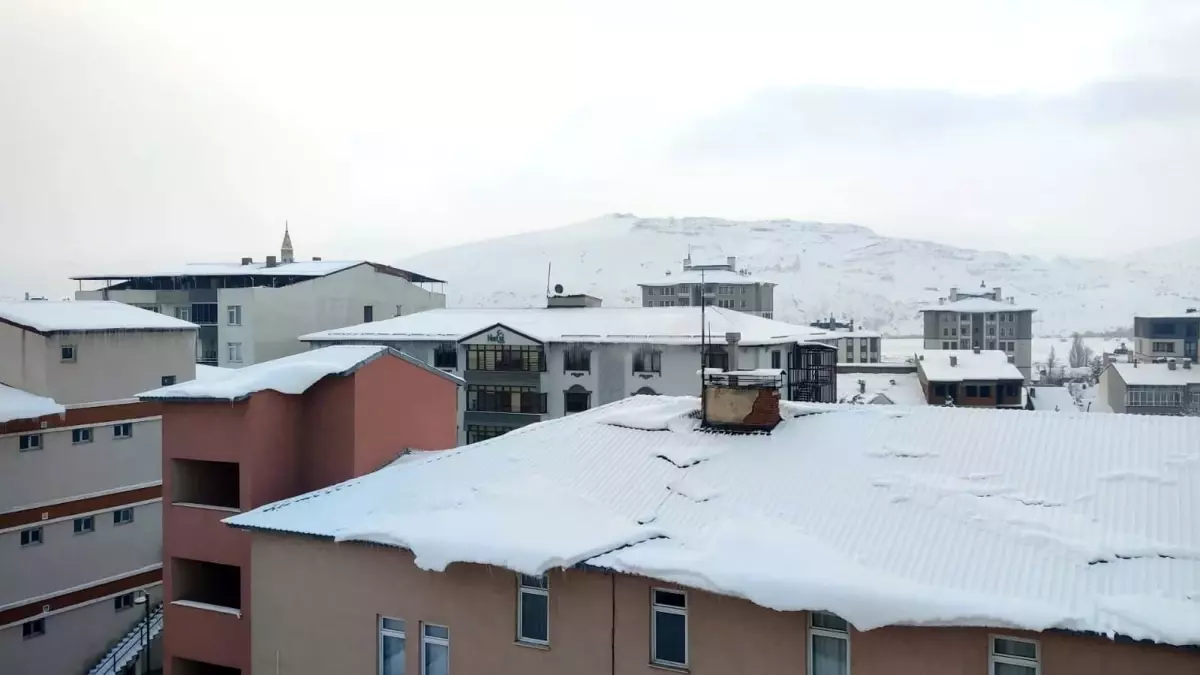 Erzurum\'da Kar ve Buz Tehlikesi