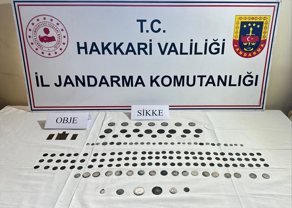 Yüksekova\'da Tarihi Eser Operasyonu