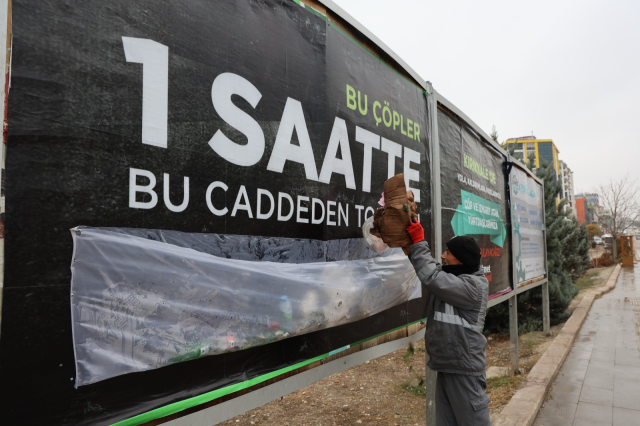 Kırıkkale'de yere çöp atanlar güvenlik kameralarından tespit ediliyor