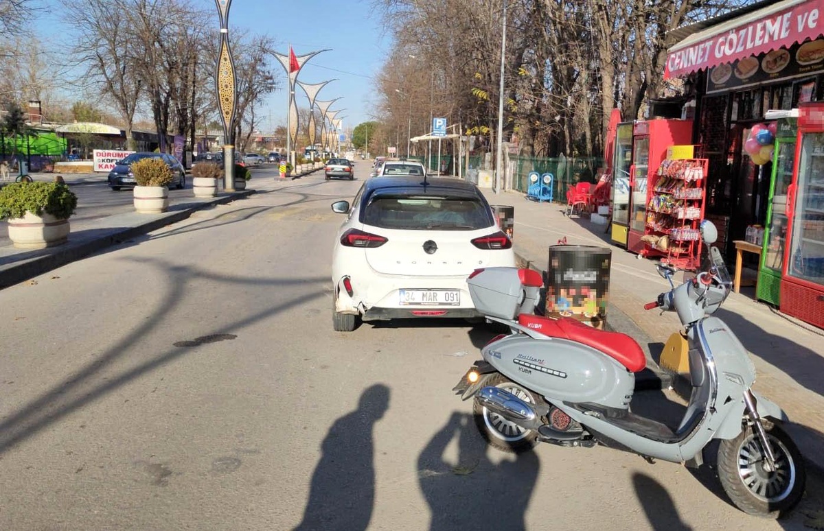 Keşan\'da Motosiklet Kazası: İki Yaralı