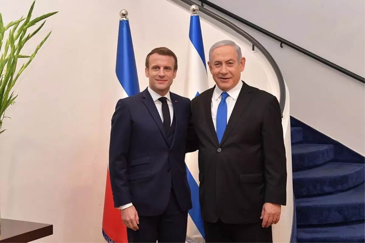 Netanyahu, Macron\'dan UCM Kararını Uygulamamasını İstedi