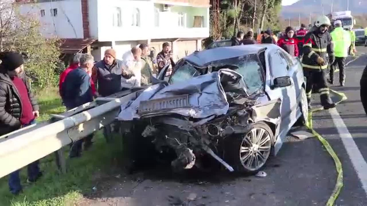 Ünye\'de Trafik Kazası: 3 Kişi Hayatını Kaybetti