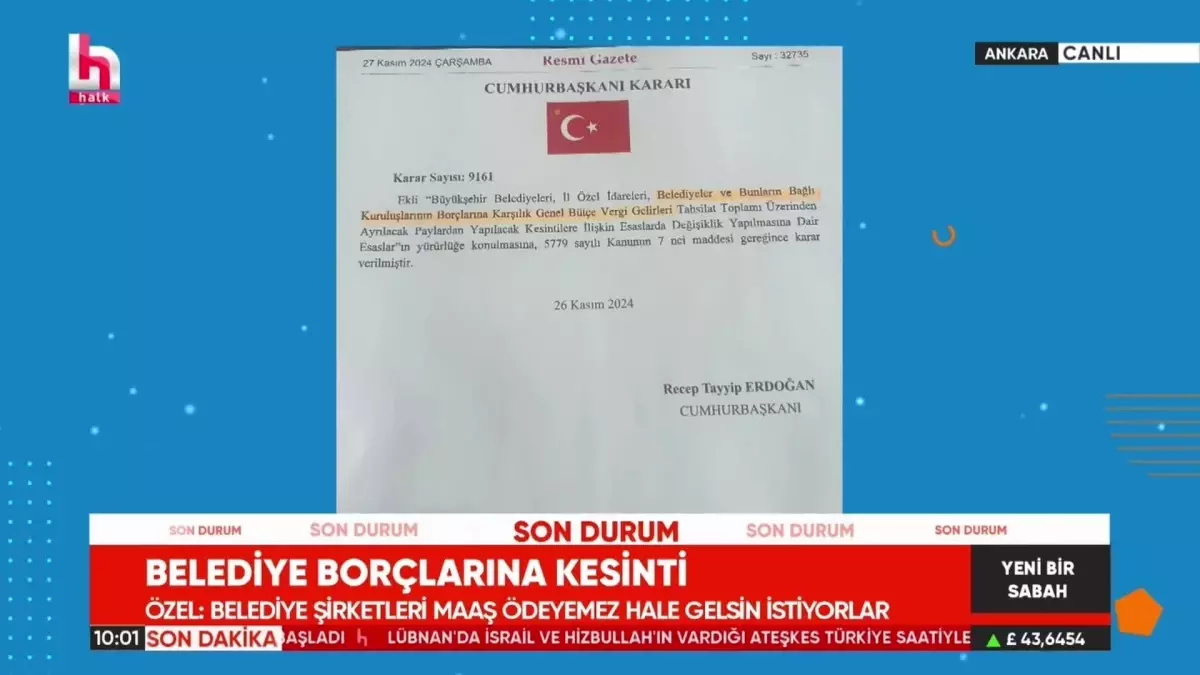 Özgür Özel: "Devlet Bey, Cumhur İttifakı\'nın Bu Süreç İçin Sözcüsüdür. Ağzından Çıkan Her Laf, Erdoğan\'ı Bağlar"