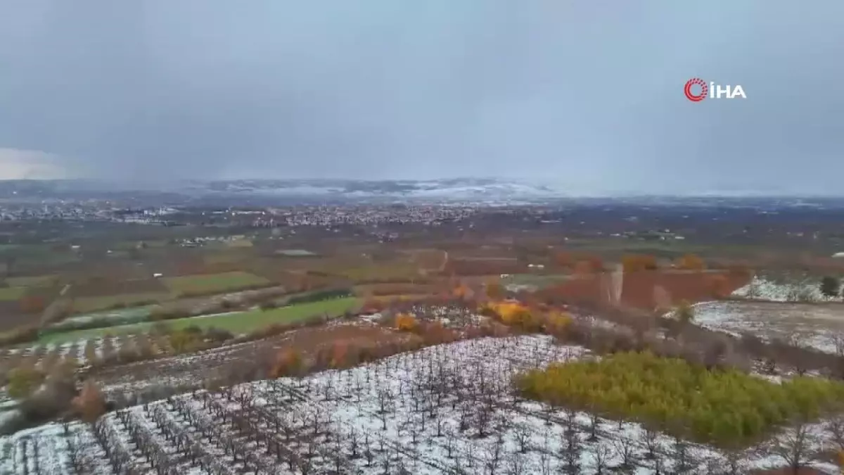 Sonbahar Renkleri ve Kar Buluştu