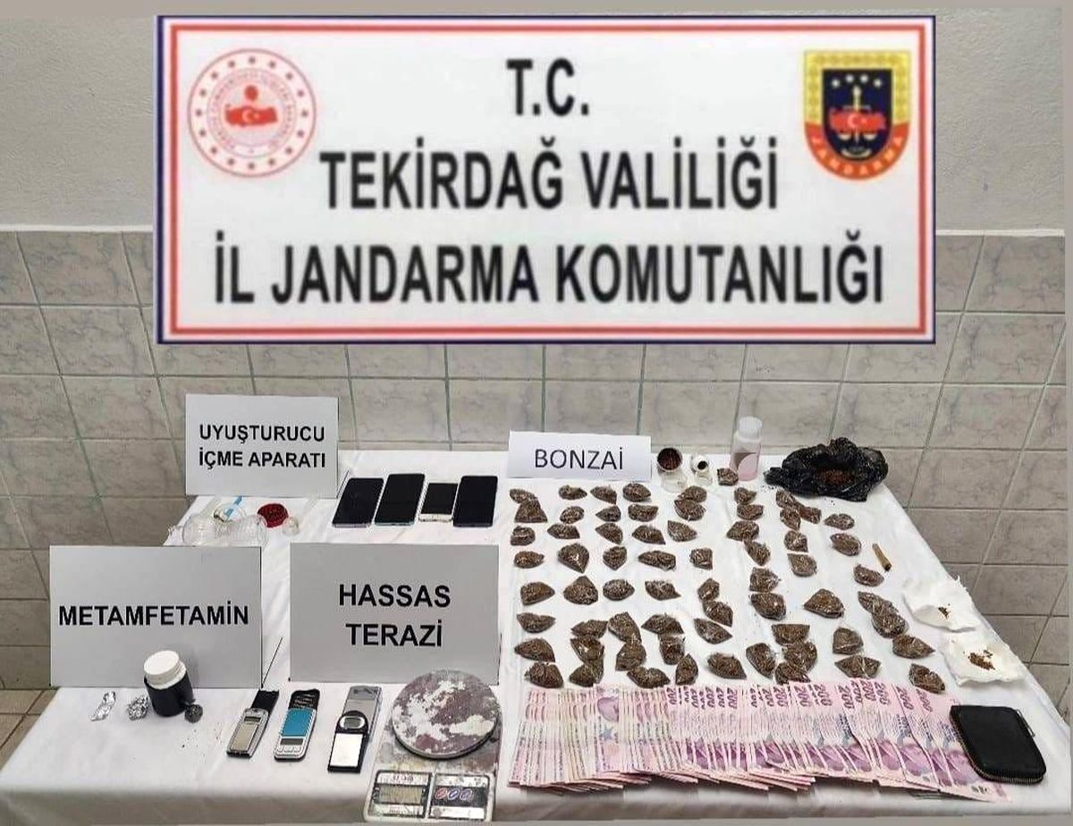 Tekirdağ\'da Uyuşturucu Operasyonu