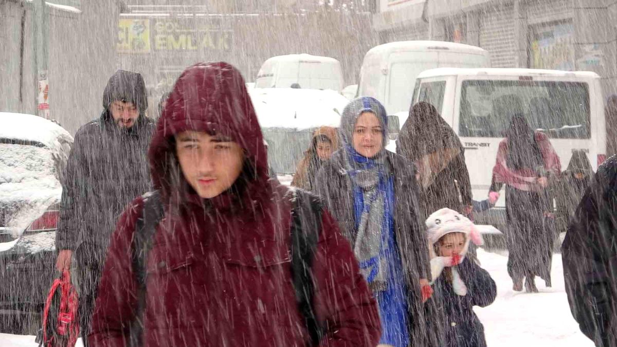 Van\'a Kar Yağışı Sevinci