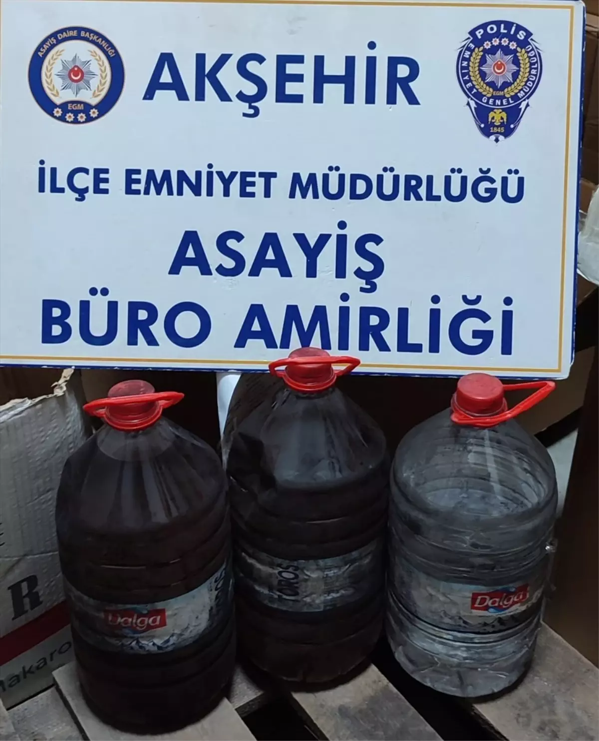 Akşehir\'de 15 Litre Sahte İçki Ele Geçirildi