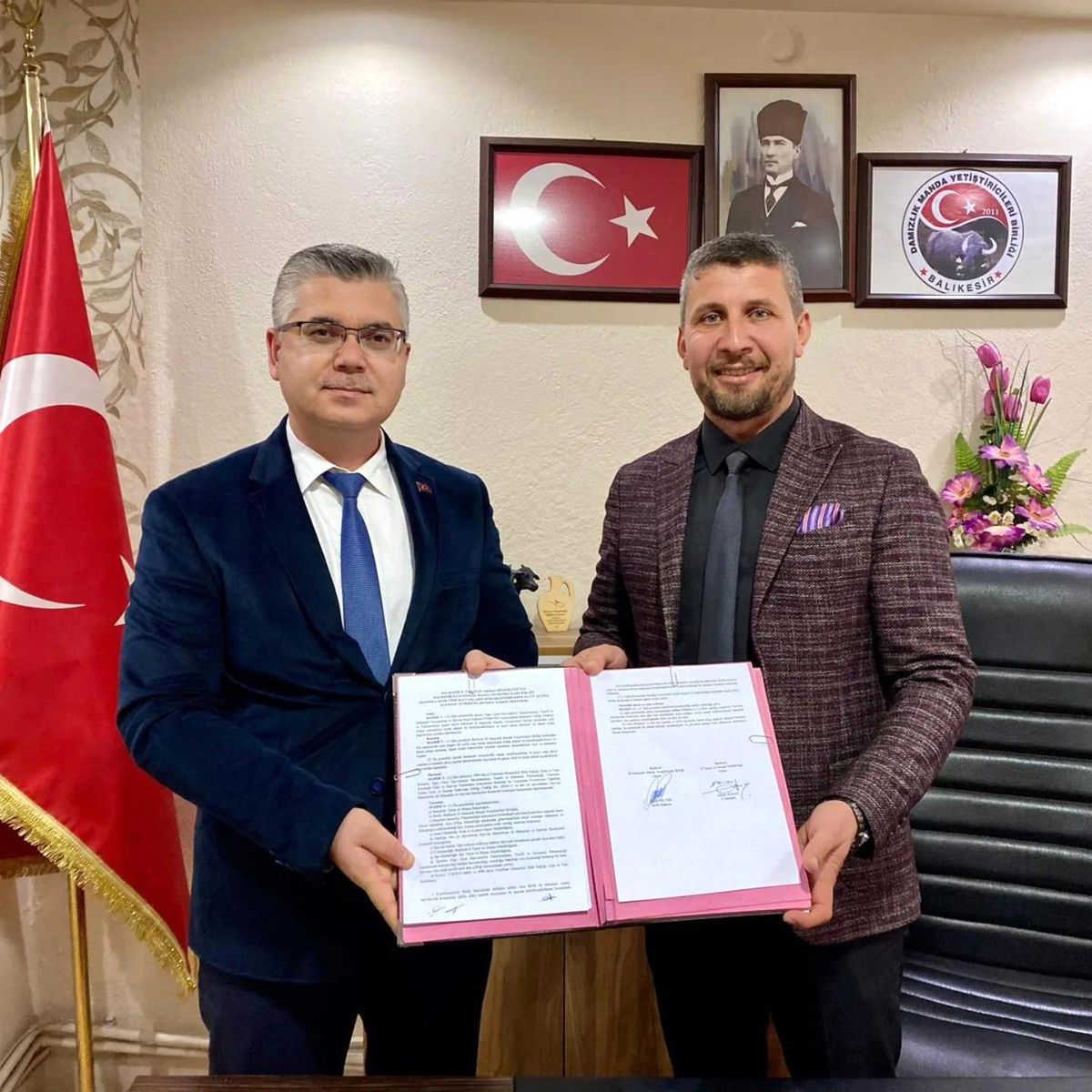 Balıkesir\'de Manda Yetiştiriciliği Protokolü İmzalandı