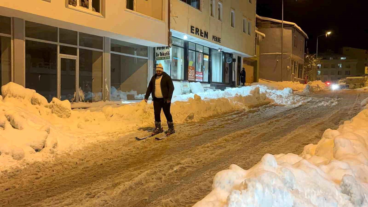 Bayburt\'ta Kayak Eğlencesi