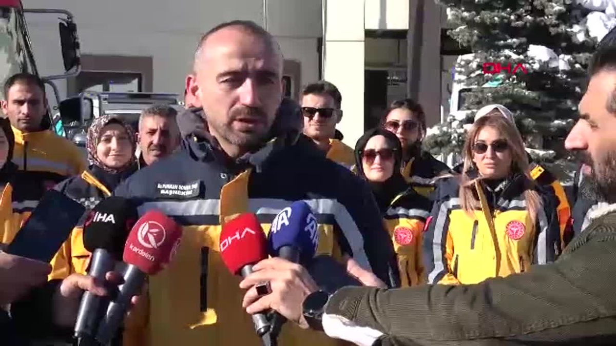 Erzurum\'da 112 Acil Sağlık Ekipleri Kış Hazırlıklarını Tamamladı