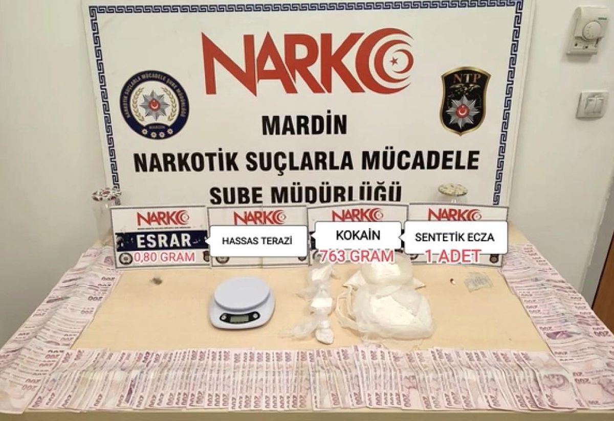 Mardin ve Diyarbakır\'da Uyuşturucu Operasyonu