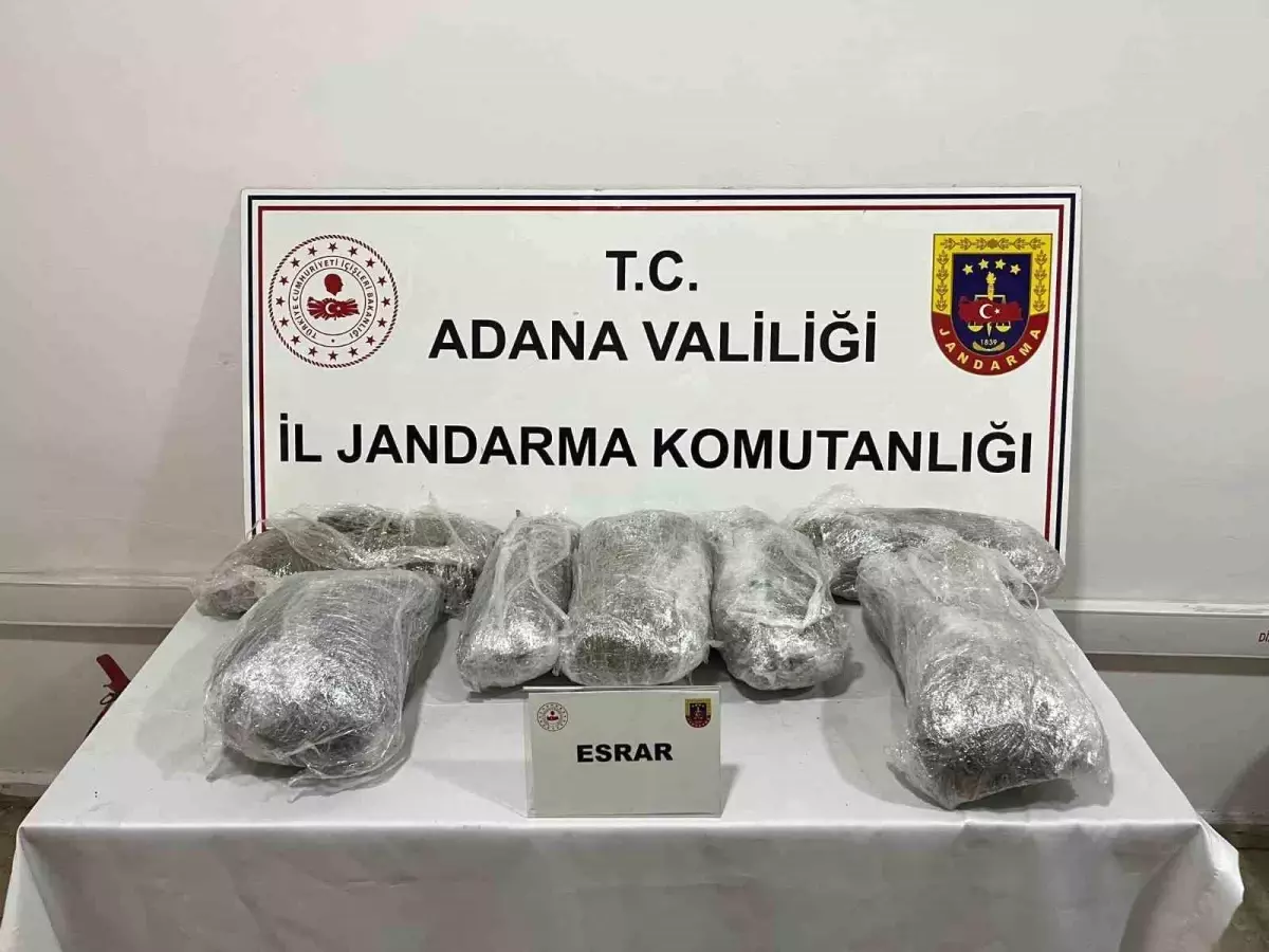 Adana\'da Uyuşturucu Operasyonu: 6 Kg Ele Geçirildi