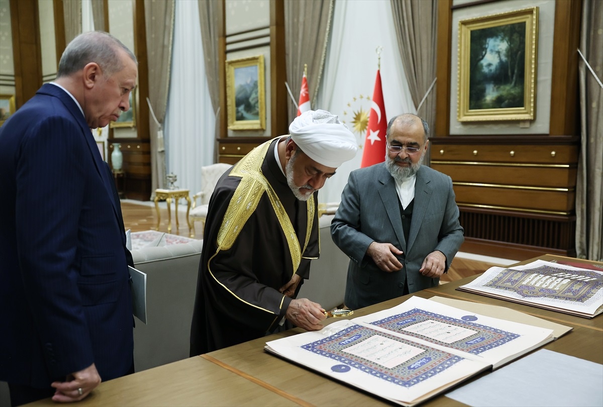 Türkiye ile Umman arasında 10 anlaşma imzalandı