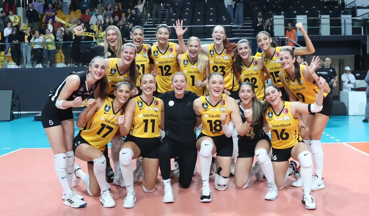 VakıfBank, Vero Volley Milano\'yu 3-0 Mağlup Etti