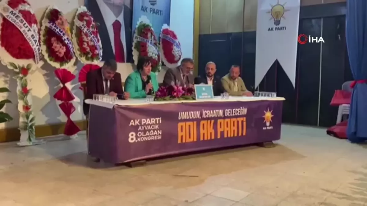 AK Partili Gider, Ayvacık Kongresi\'nde Bakan Eleştirisi Yaptı