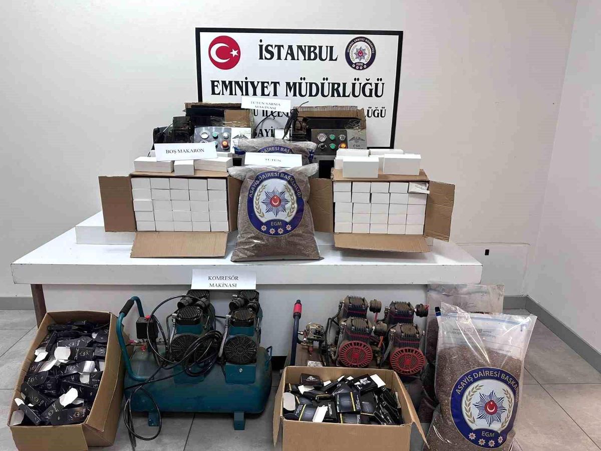 Beylikdüzü\'nde Kaçak Tütün Operasyonu