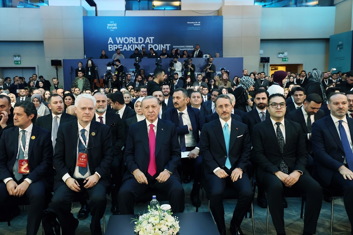 Cumhurbaşkanı Erdoğan, TRT World Forum\'da konuştu: (1)