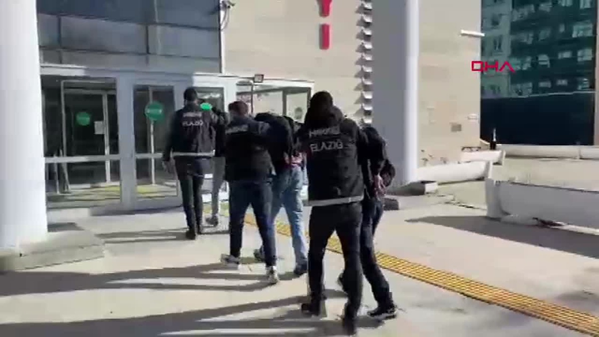 Elazığ\'da Uyuşturucu Operasyonu: 3 Şüpheli Tutuklandı