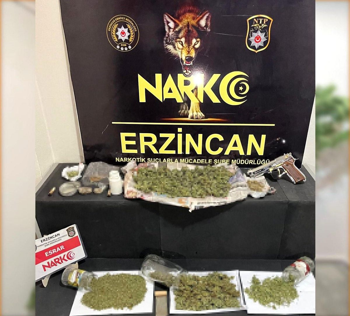 Erzincan\'da Uyuşturucu Operasyonu: 3 Şüpheli Yakalandı