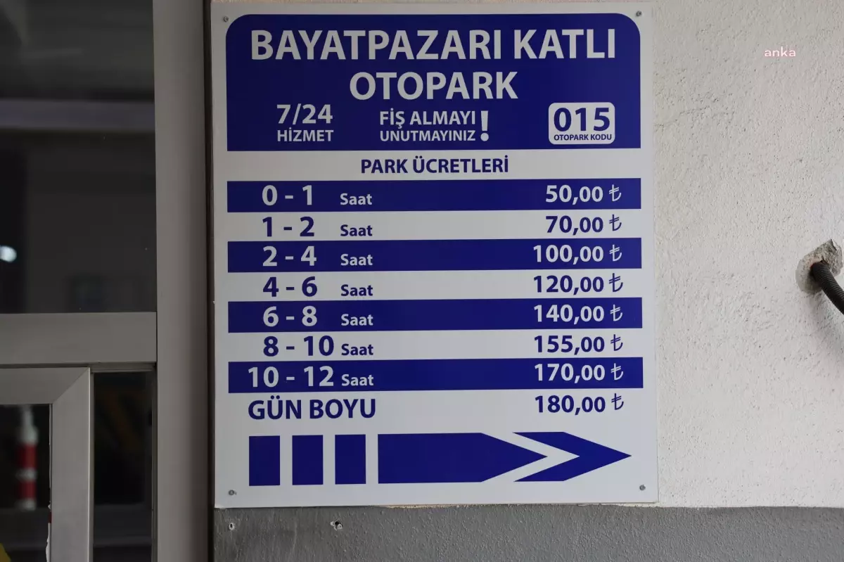 Eskişehir\'de Bayat Pazarı Otoparkı Hizmete Girdi