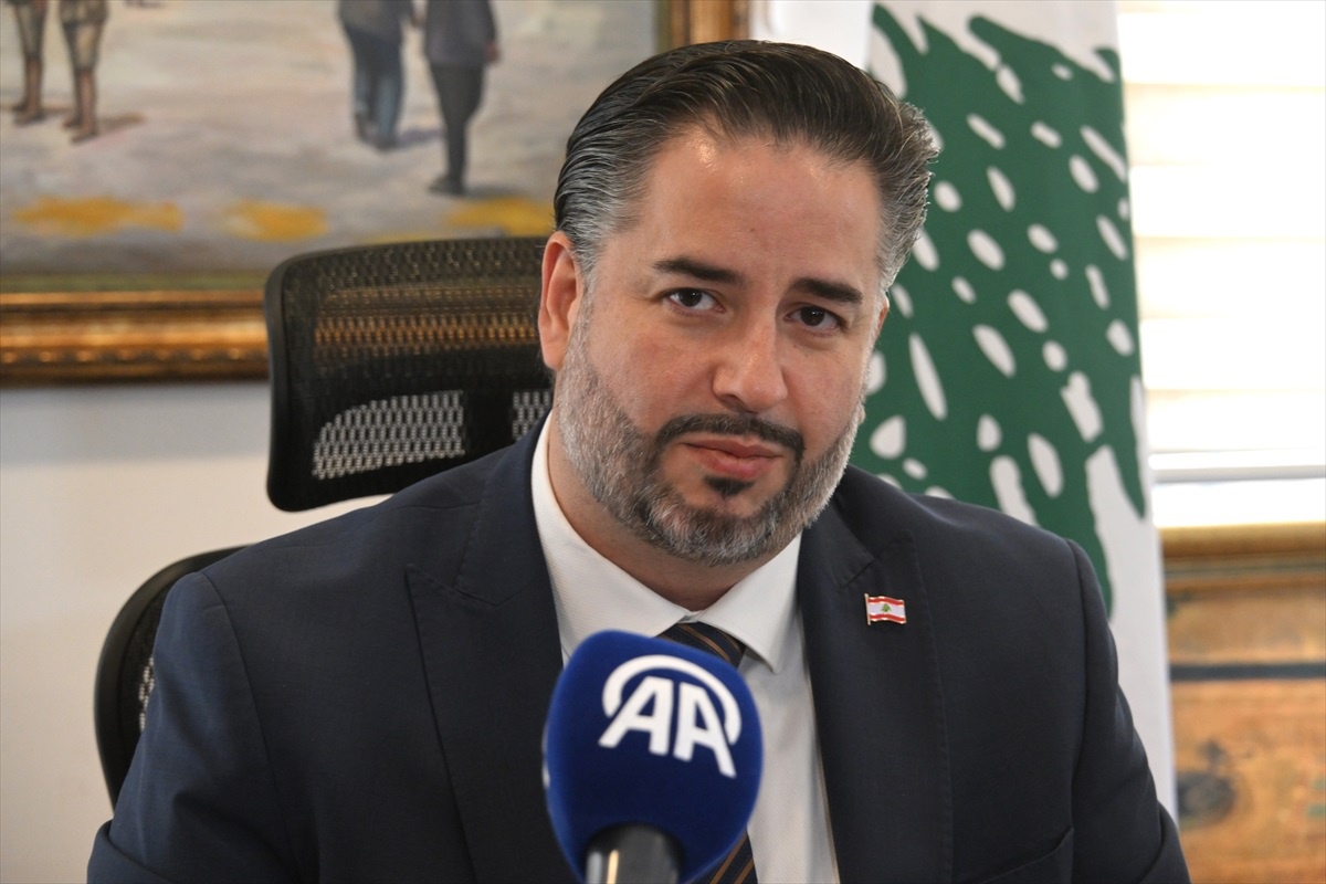 Lübnan Ekonomi ve Ticaret Bakanı Emin Selam, AA\'ya konuştu Açıklaması