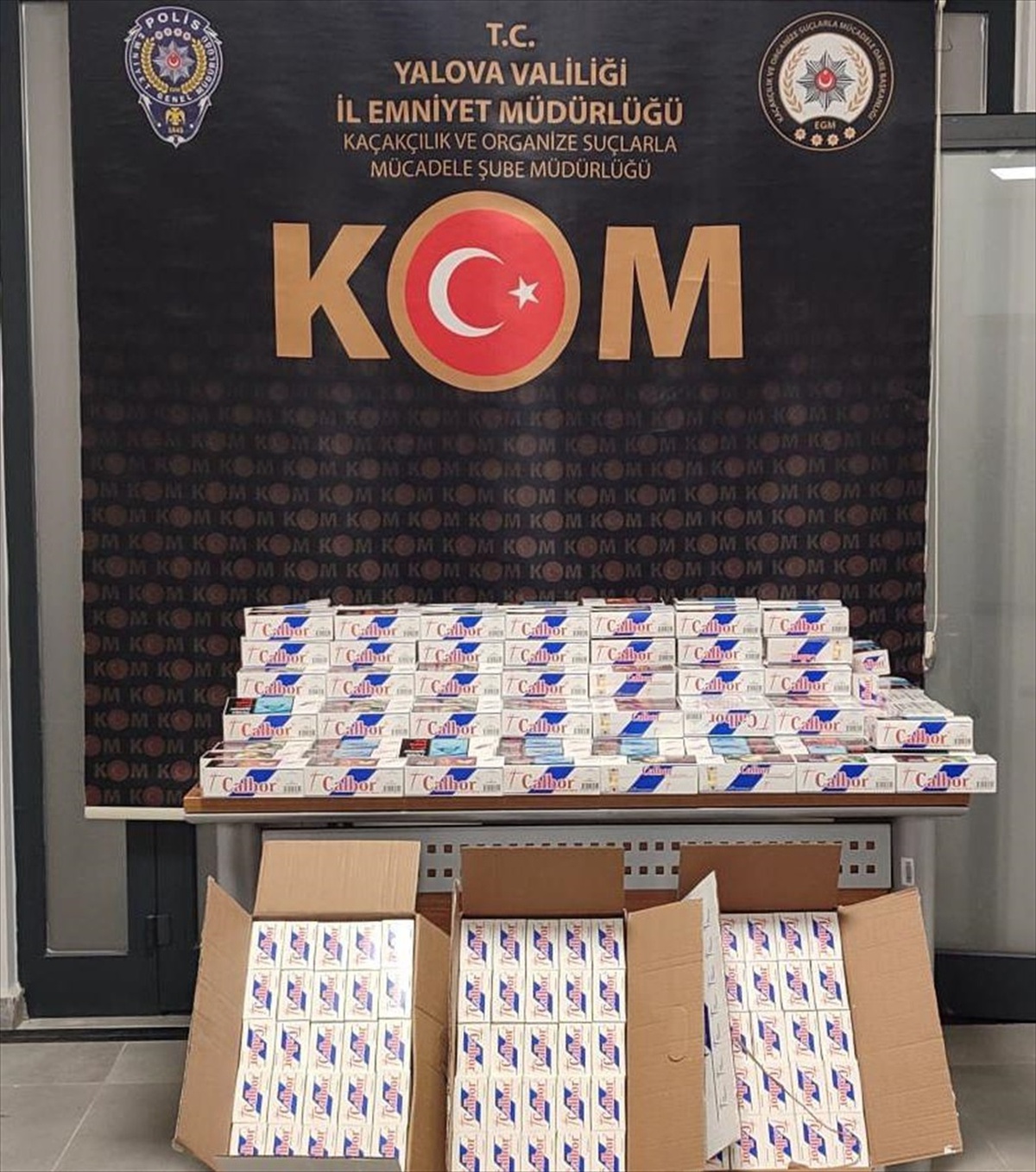 Yalova\'da 70 Bin Makaron Ele Geçirildi