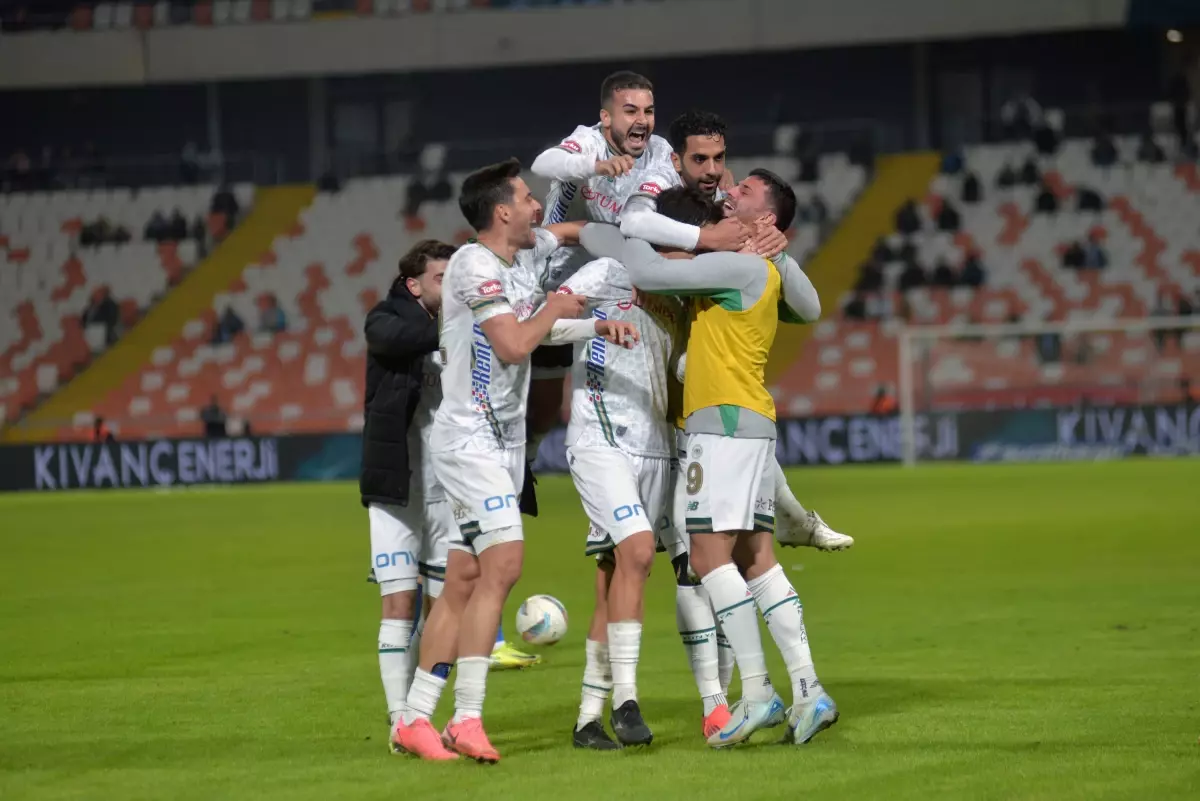 Konyaspor, Adana Demirspor\'u 1-0 Mağlup Etti