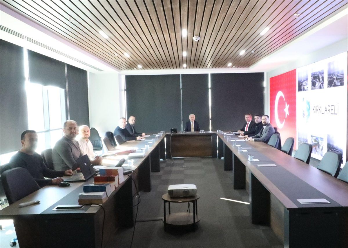 Kırklareli OSB Yönetimi Toplandı