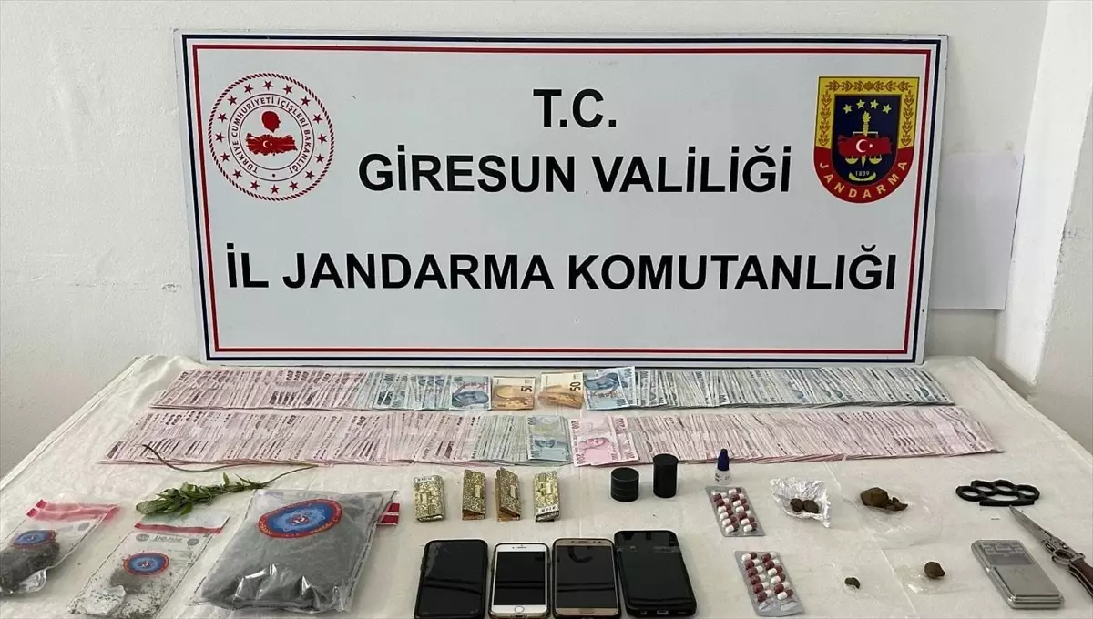 Giresun\'da Uyuşturucu Operasyonu: 1 Tutuklama