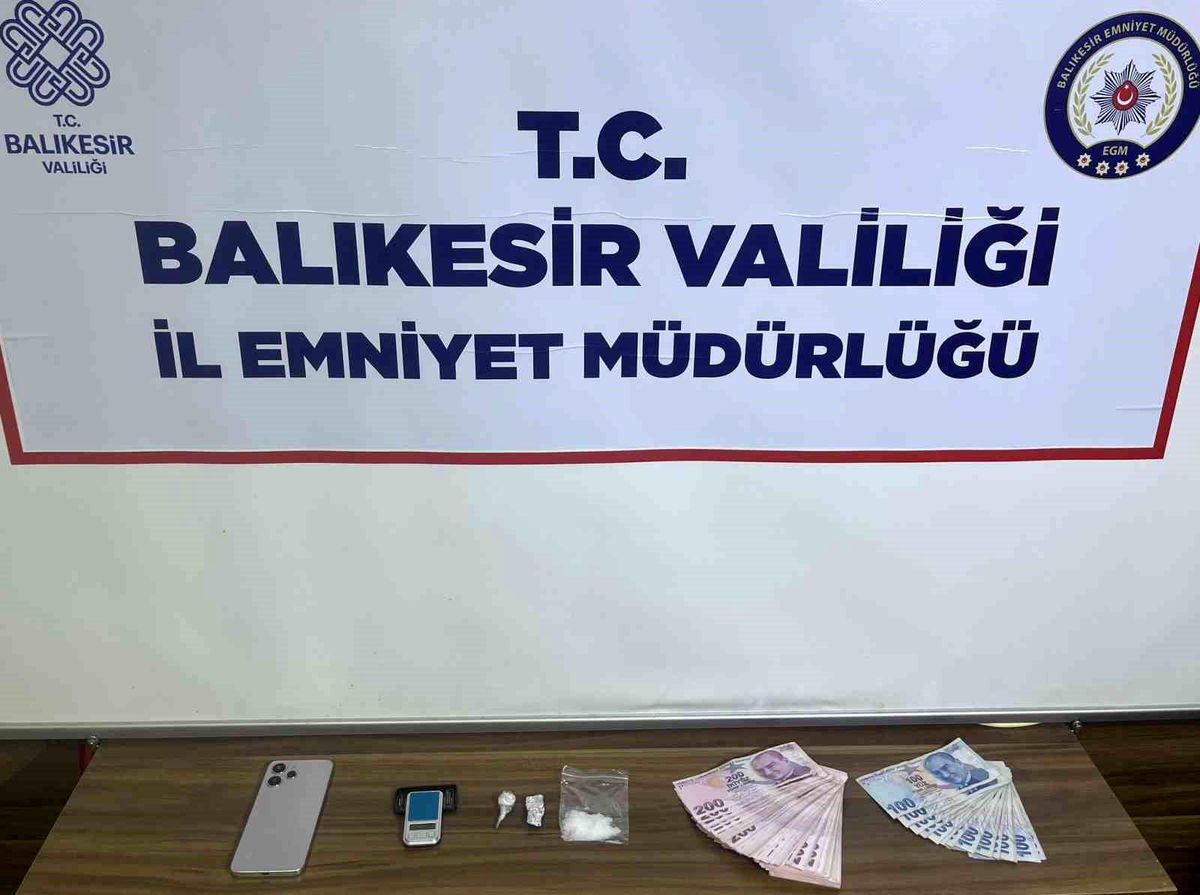 Bandırma\'da Uyuşturucu Ticareti Şüphelisi Tutuklandı