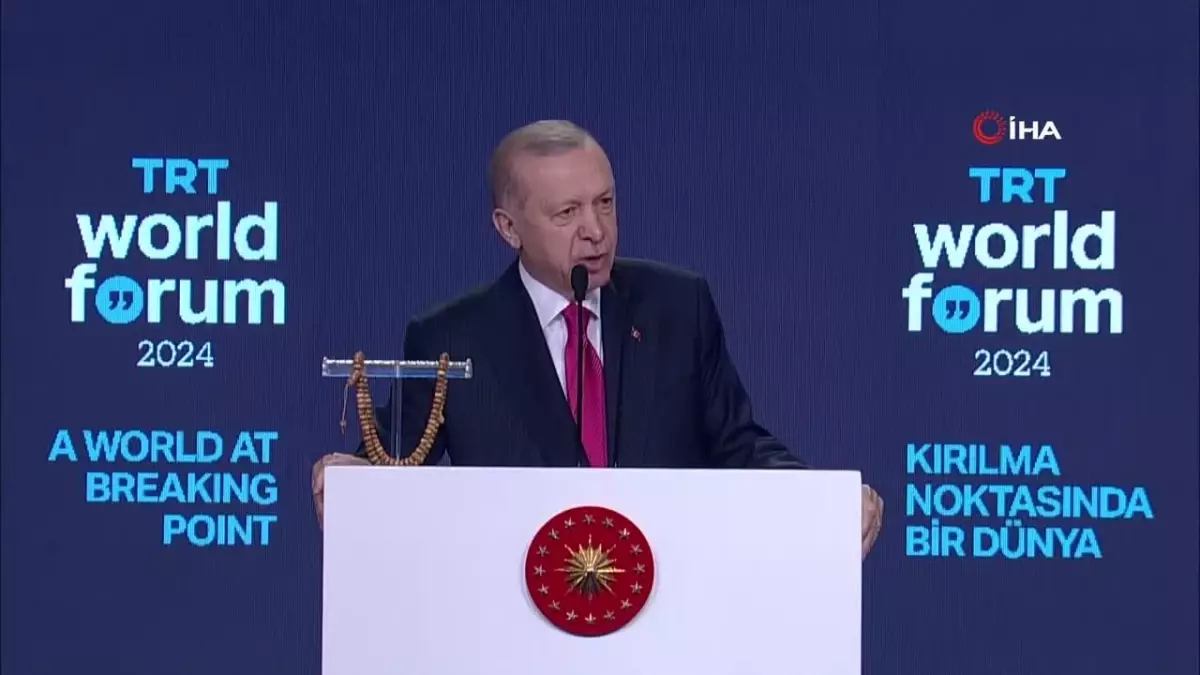 Cumhurbaşkanı Erdoğan: "Gazze\'deki soykırımın durması ve kalıcı barışa giden yolun açılması için değil elimizi, tüm bedenimizi taşın altına koymaya...