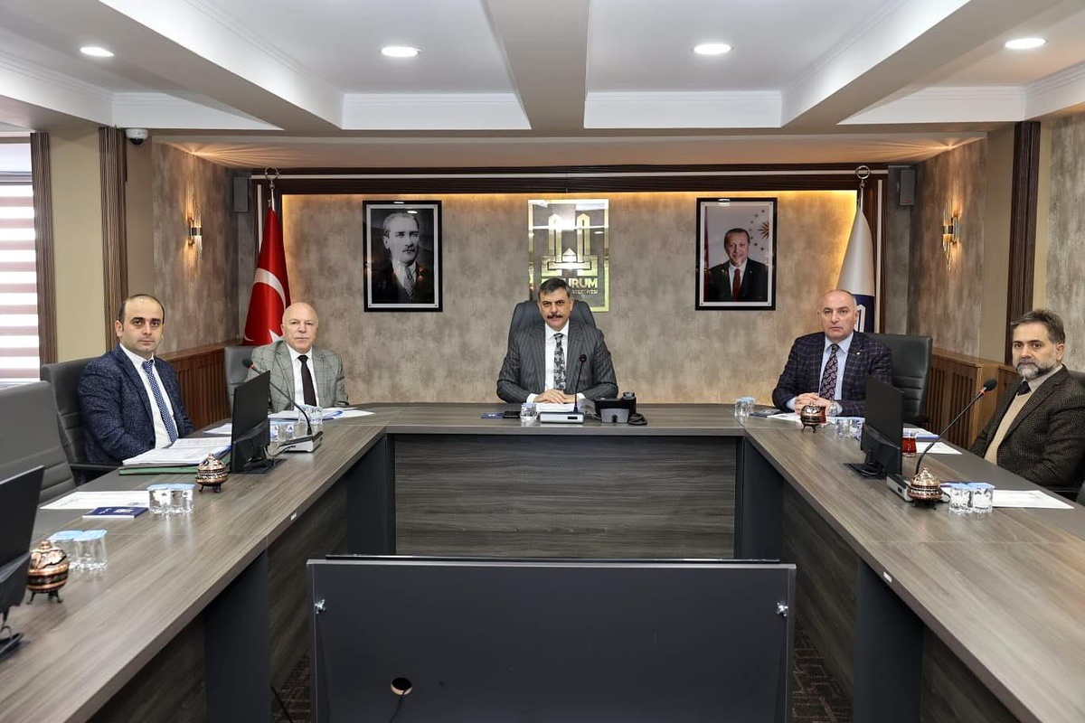 Erzurum 2. Organize Sanayi Bölgesi Toplantısı Yapıldı