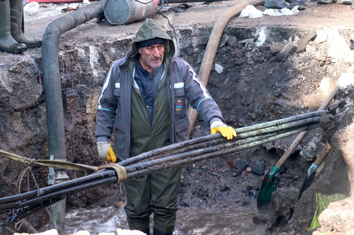 Erzurum\'da Su Kesintisi Çalışmaları Devam Ediyor