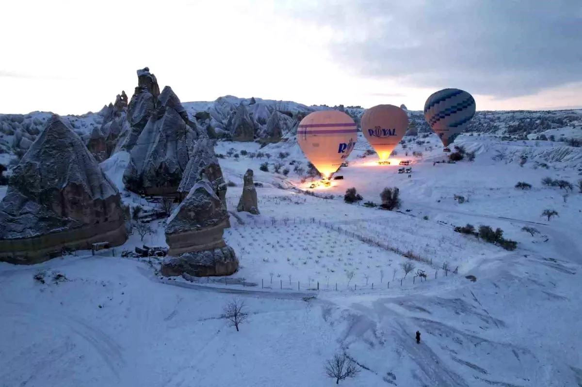 Kapadokya\'da Balon Turları İptal