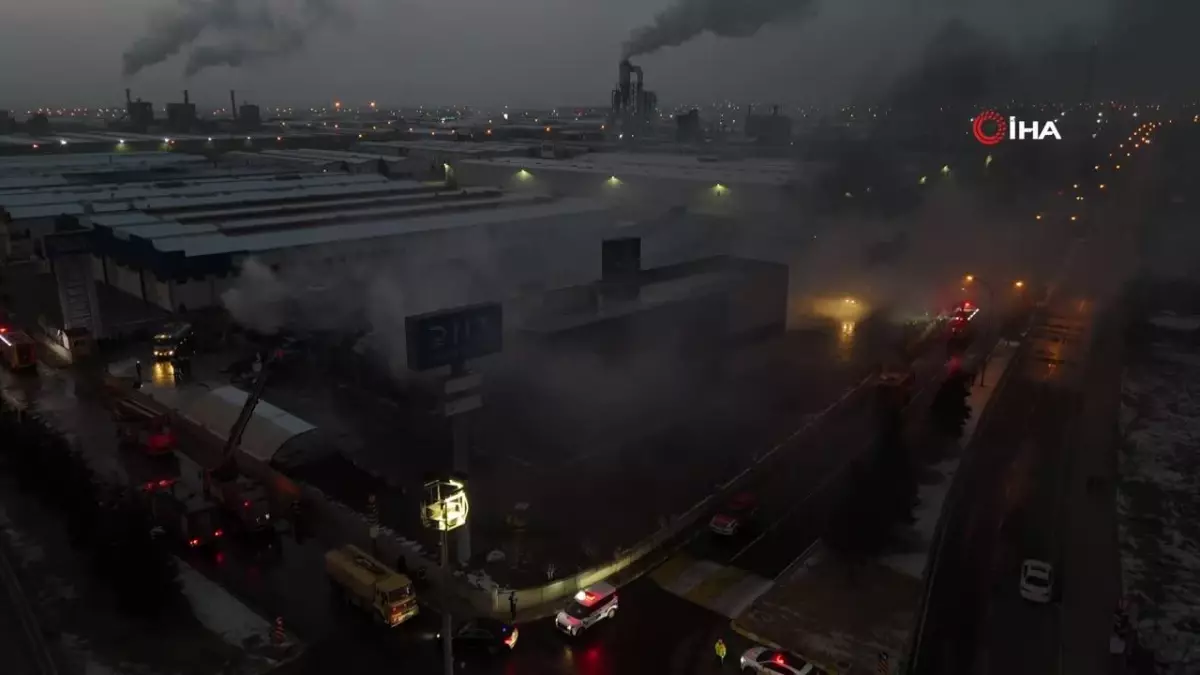 Kayseri\'de Fabrika Yangını: 3 Ölü