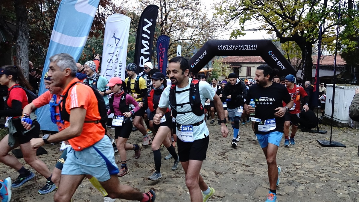 Kazdağları\'nda 8. Kar Spor İda Ultra Maratonu Başladı
