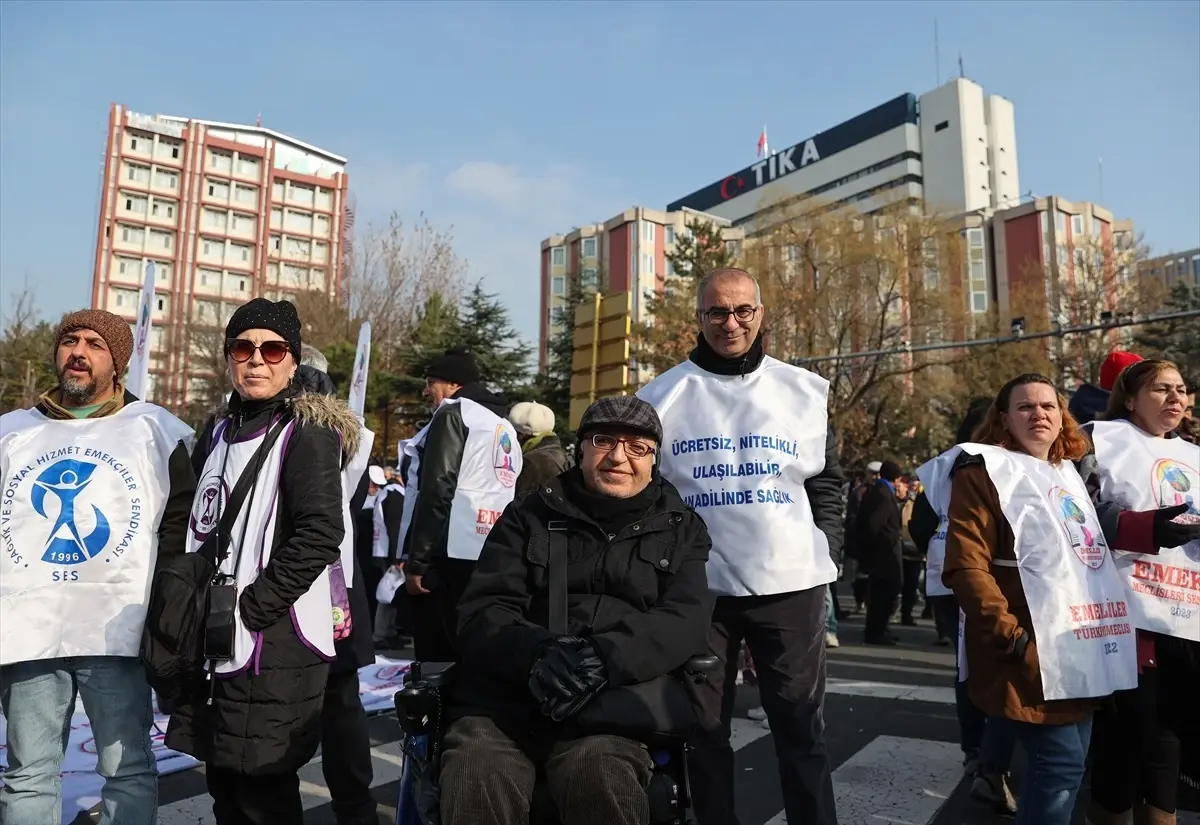 KESK\'ten Bütçe Protestosu Mitingi