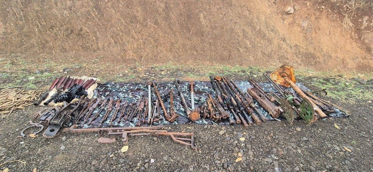 Irak\'ın Kuzeyinde Teröristlere Büyük Darbe: Çok Sayıda Silah Ele Geçirildi