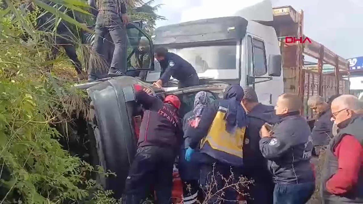 Manisa\'da Trafik Kazası: Bir Yaralı