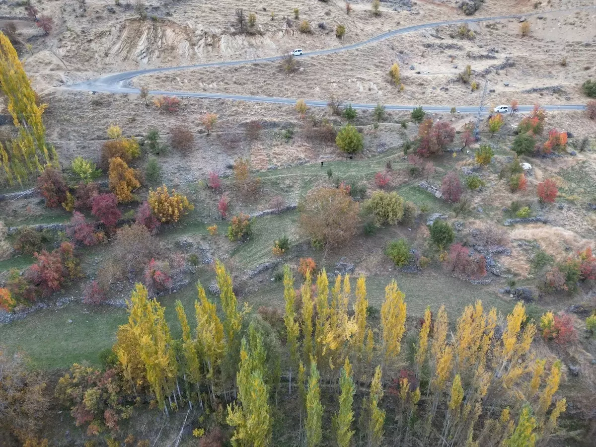 Şırnak\'ın Güz Renkleri Drone ile Görüntülendi