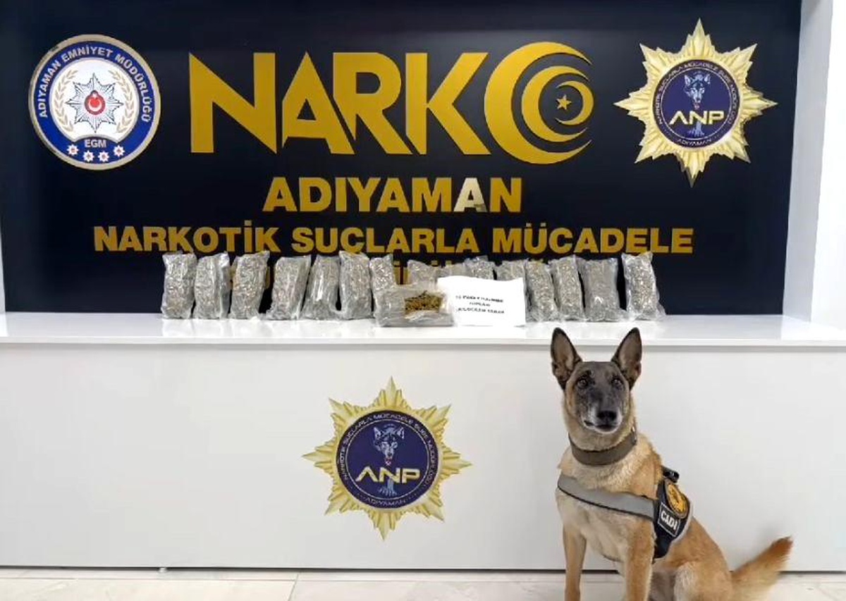 Adıyaman\'da Uyuşturucu Operasyonu