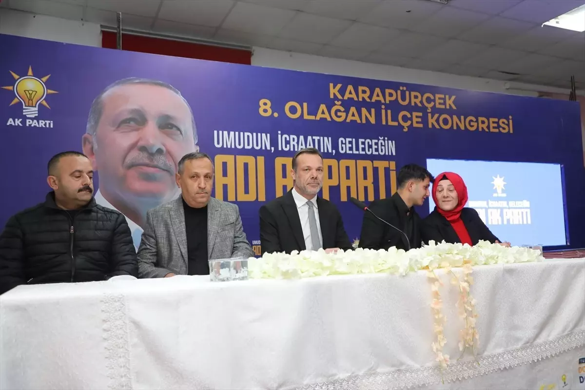 AK Parti Karapürçek İlçe Başkanlığına yeniden Çakırbaş seçildi