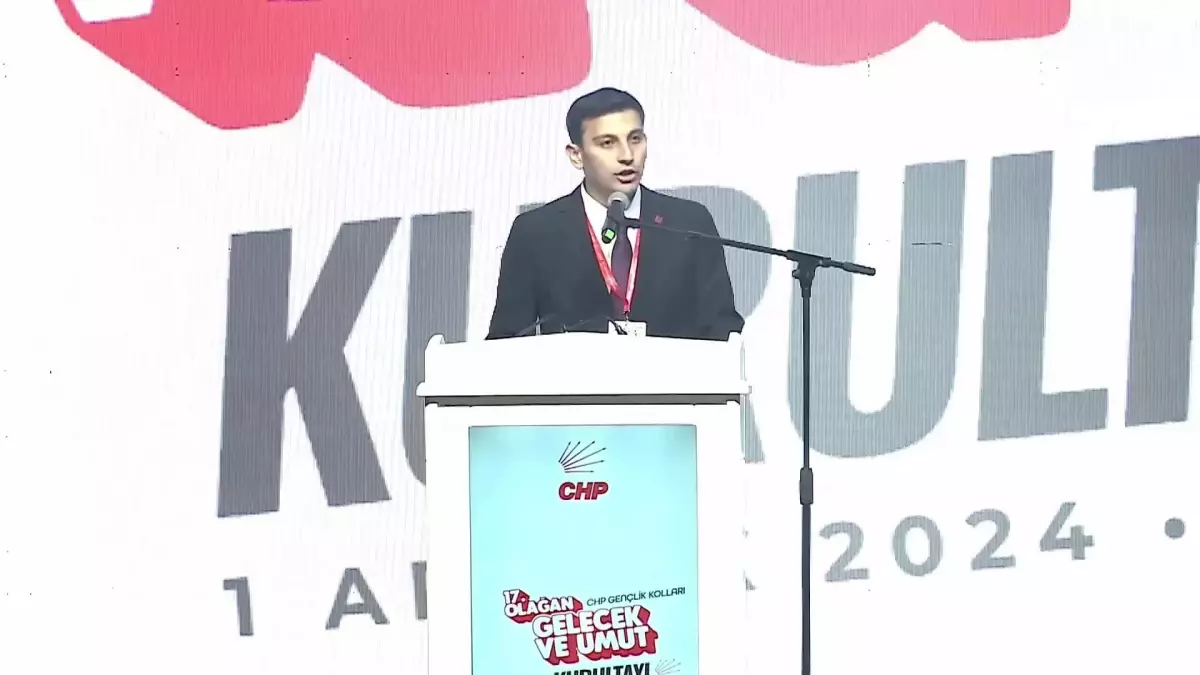 CHP 17\'nci Gençlik Kolları Kurultayı... Gençosman Killik: "Recep Tayyip Erdoğan Seni Yendik, Yine Yeneceğiz"