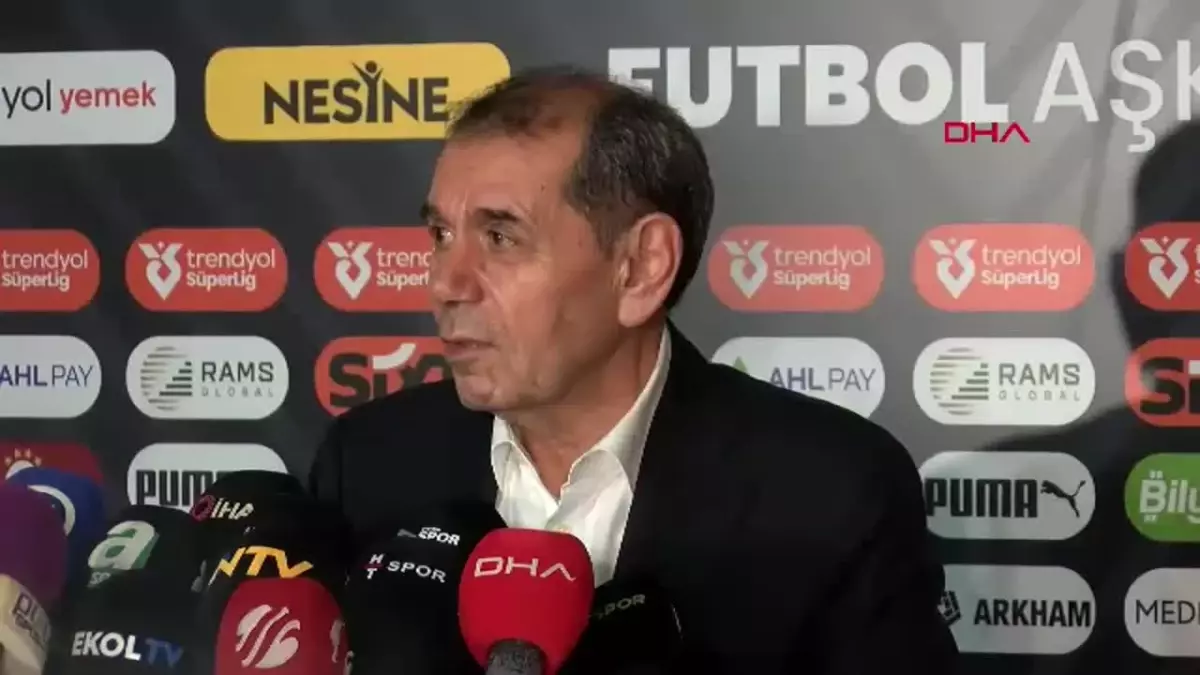 Galatasaray Başkanı Dursun Özbek\'ten Hakem Eleştirisi