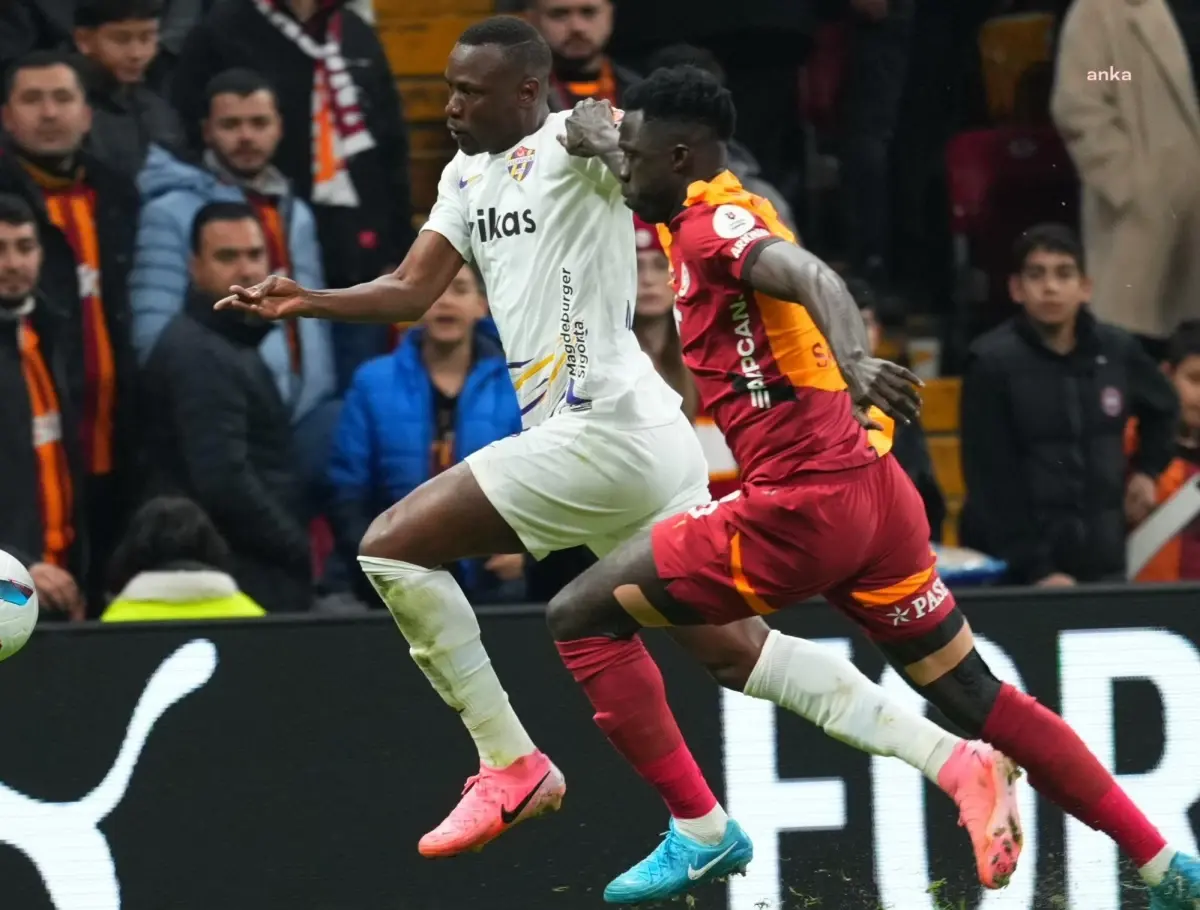 Galatasaray ve Eyüpspor 2-2 Berabere Kaldı