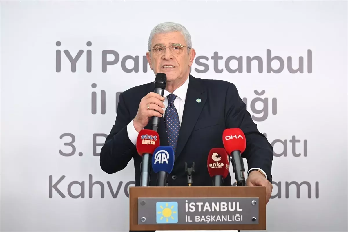 İYİ Parti Genel Başkanı Dervişoğlu, İstanbul\'da teşkilat programında konuştu Açıklaması