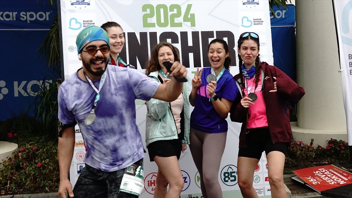 Kazdağları\'nda Kar Spor İda Ultra Maratonu Tamamlandı